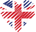 Logo of Irish - Dating Sites - UK, Heart Shaped Image of UK flag.